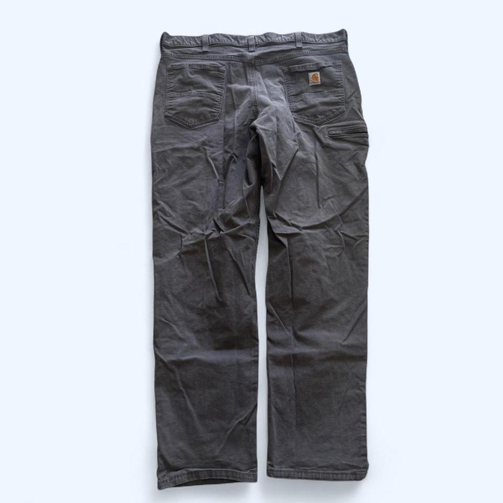 Carhartt Relaxed Fit Cargo Pants Mens 42x34 Gray Workwear Utility